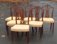 Set of six Centennial Sheraton dining chairs 1875