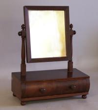 Antique gentlemans shaving mirror c1830