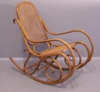 Gebruder Thonet bentwood rocking chair number 7025