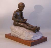 Bronze figure of Eugene O