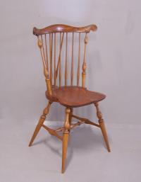 Wallace Nutting braceback Windsor side chair