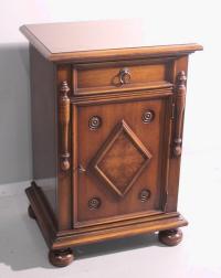 Turn of the century walnut cigar humidor