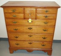 Period American chest dresser  with pinwheel c1800