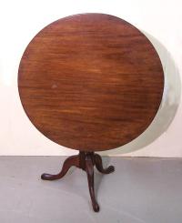 Tilt top Early American Bird Cage Tea Table