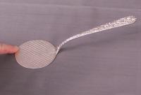 S Kirk and Sons sterling silver flat brite cut serving trowel