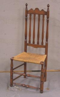 Early American bannister back chair