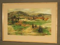 Paul Warren Zimmerman watercolor landscape