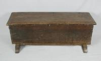 17th century Early American walnut  blanket box c1690