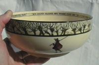 Royal Doulton porcelain fly fishing bowl