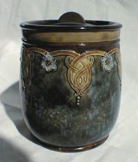 Royal Doulton pottery tobacco humidor