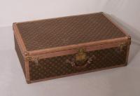 Vintage Louis Vuitton Monogram suitcase trunk from Paris