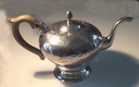 Eleazer Baker coin silver teapot Ashford Conn 1764 1849