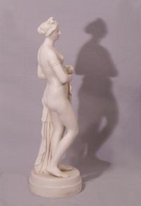 Copeland parian maiden figure