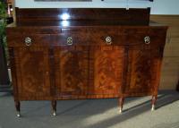 American Federal mahogany sideboard New York c1825