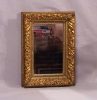 American gold leaf mirror c1870