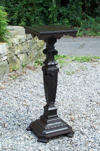 American Aesthetic Movement plant or sculpture pedestal c1885