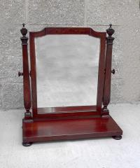 Mahogany dresser mirror by Saginaw Mirror Works c1913