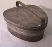 French tin pansy baking mold