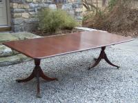 American centennial walnut dining table with leaves c1885