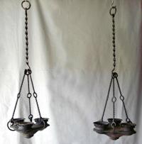 Addison Meisner School archaic form hanging light fixtures