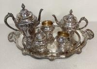 Reed and Barton silver plated tea and coffee service