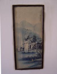 Takahashi Hiroaki Shotei Japanese woodblock print Abukuma River