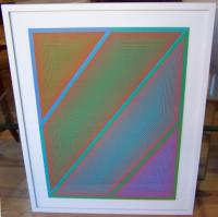 Original Serigraph Inward Eye Richard Anuszkiewicz c1970