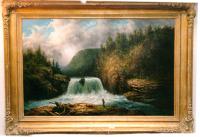 Antique painting American William C.Frerichs