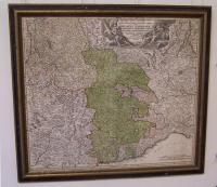 Ducati Sabaudiae map of Piedmont Italy c1710