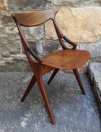 Arne Hovmand Olsen side chair for Mogens Kold Furniture Denmark c1950