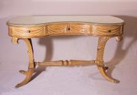 Vintage Regency style vanity table