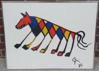 Alexander Calder Beasties 1974 lithograph