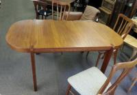 H Sigh and Sons Mobelfabrik Danish Modern teak dining table c1950