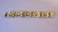 Vintage Felipe Martinez Taxco  sterling silver bracelet c1950