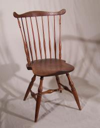 New England comb back Windsor chair c1780