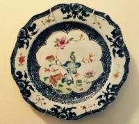 Chien Lung Famille Rose porcelain plate c1750