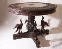 Antique Anglo Indian bird base table c1850