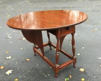 Vintage mahogany drop leaf butterfly table c1900