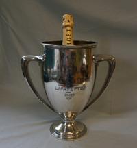 Live Stock Exhibition Short Fed Cattle sterling silver trophy 1907