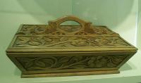 Antique victorian Victorian sewing box