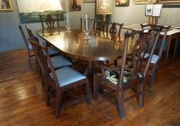 Antique set of ten Chippendale mahogany dining chairs