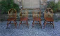 Vintage Frederick Duckloe Bros Windsor chairs