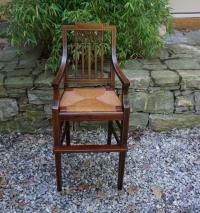 American Federal style childs high chair