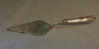 Vintage Italian sterling silver pie wedge server c1900