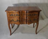 18th century country French walnut chest