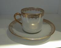 French porcelain Theodore Haviland cups