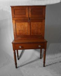 Early American cherry paymasters desk c1830