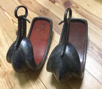 Japanese Edo Abumi stirrups by Nakamura Keiken