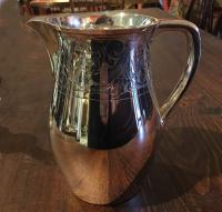 Wallace Arts and Crafts sterling silver water pitcher
