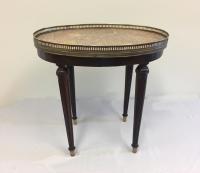 Louix XVI style marble top occasional table
